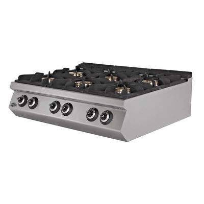 Empero 700 Plus 6 Brülörlü Set Üstü Ocak, Doğalgazlı - 1