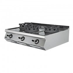 Empero 900 Plus 3 Burner Set Top Wok Cooker, Natural Gas - Empero
