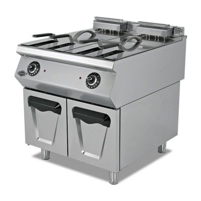 Empero 900 Plus Dolaplı Fritöz, 24+24 L, Elektrikli - 1