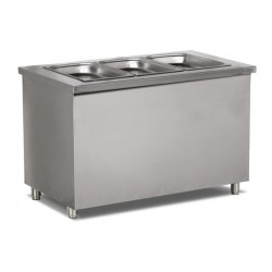 Empero Bain Marie Service Unit, 5x1/1 GN Capacity, Electric - Empero
