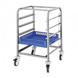 Empero Basket Transport Trolley, 5 Basket Capacity, 56x53x90 cm - Empero