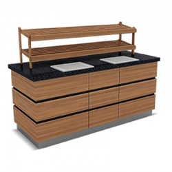 Empero Cappadocia Bread Service Unit, 240x90x90 cm - Empero
