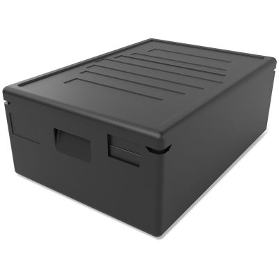 Empero Carrybox Thermobox, Üstten Yüklemeli, 60x40x30 cm, 81 L, Siyah - 2