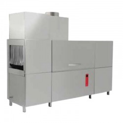 Empero Conveyor Dishwasher with Drying Tunnel, 3300 Plates/Hour, Right Entrance - Empero