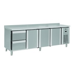 Empero Counter Type Refrigerator with Fan, 2 Drawer+3 Door, 700 L - Empero