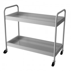 Empero Dish Collection Trolley with Pool, Stainless Steel - Empero