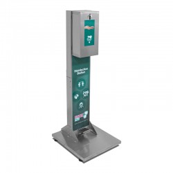 Empero Disinfectant Station with Foot Control, 2.5 L, 30x44x121 cm - Empero