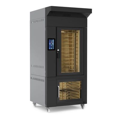 Empero Döner Konveksiyonel Fırın, 99x96x224 cm, Siyah, Elektrikli - 1
