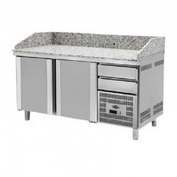 Empero Шкаф для приготовления теста, гранитная столешница, 3 дверцы, 500 л - Empero