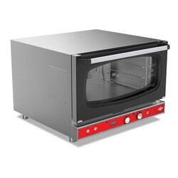 Empero EMP.PFE4-U Konveksiyonlu Patisserie Fırın, Üstten Açılır, 4 Tepsi Kapasiteli, Elektrikli - Empero