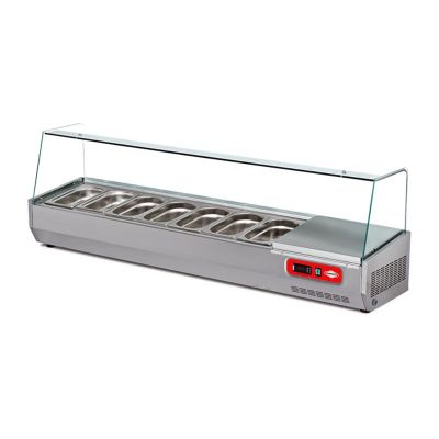 Empero EMP.210 Set Üstü Saladbar, 2100x350x500 mm - 1