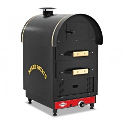 فرن إمبيرو للخبز بدرجين ، يعمل بالغاز - Empero