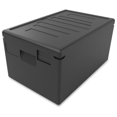 Empero Epp Carrybox Thermobox, 1/1 GN, Üstten Yüklemeli, 46 L, Siyah - 2