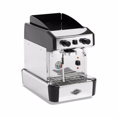Empero Yarı Otomatik Espresso Kahve Makinesi, 1 Gruplu, Siyah - 1