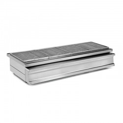 Empero Fire Brick Grill, 160x73x29 cm, Charcoal - Empero