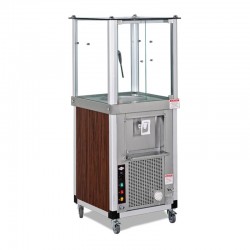Empero Foamed Buttermilk Machine, 40 L, Wood Coated - Empero