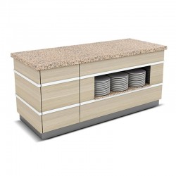 Empero Galata Neutral Service Unit, 140x90x90 cm - Empero