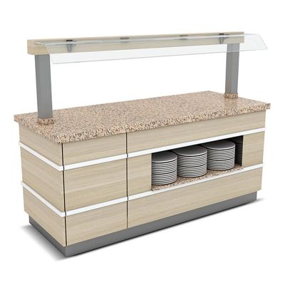 Empero Galata Nötr Servis Ünitesi, Nefeslikli, 220x90x90/155 cm - 1