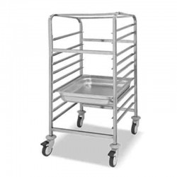 Empero Gn Bathtub Trolley, Single, 1/1 GN, 9 Tray Capacity - Empero