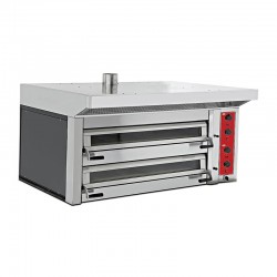 Empero Gold Maxi Double Deck Pizza Oven, 34 cm 6+6 Pizza Capacity, Electric - Thumbnail