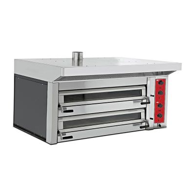 Empero EMP.GF.02.D Gold Maxi 34 cm x 6+6 Pizza Kapasiteli Çift Katlı Pizza Fırını, Elektrikli - 1