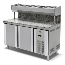 Empero Granitli Pizza ve Salata Hazırlık Buzdolabı, 3 Kapılı, 500 L - Empero