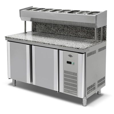 Empero Granitli Pizza ve Salata Hazırlık Buzdolabı, 3 Kapılı, 500 L - 1