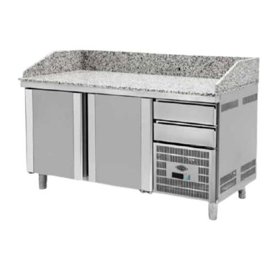 Empero Hamur Hazırlık Dolabı, Granit Tablalı, 3 Kapılı, 500 L - 1