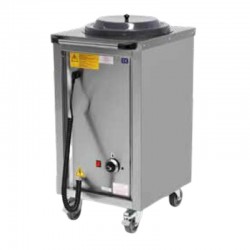 Empero Heated Plate Vending Machine, Single, 26 Plate Capacity - Empero