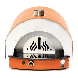  Empero Home type Pizza and Pide oven with stone floor, Wood-Fired, Orange - Thumbnail