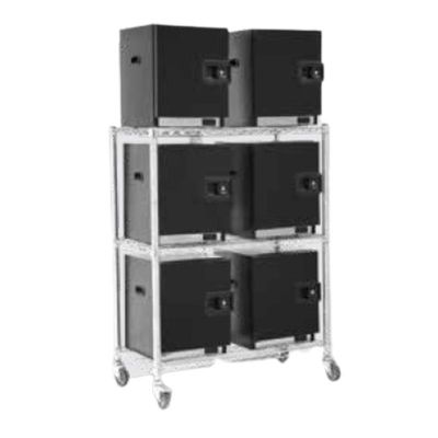 Empero Hot Box Trolley for Hotel, 107x53x140 cm - Empero