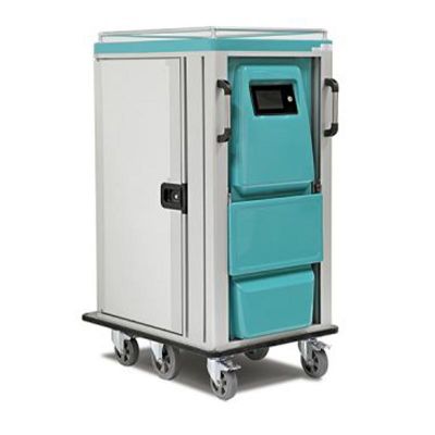 Empero Hot-Cold Food Delivery Trolley, 30x1/3 Tray Capacity - Empero