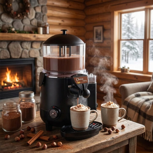 Empero JP.SC.01 Hot Chocolate Machine, 10 L, Black - 2