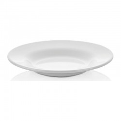 Empero Kırılmaz Çukur Yemek Tabağı, 21 cm, Beyaz - Empero