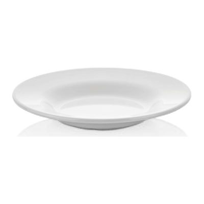 Empero Kırılmaz Çukur Yemek Tabağı, 21 cm, Beyaz - 1