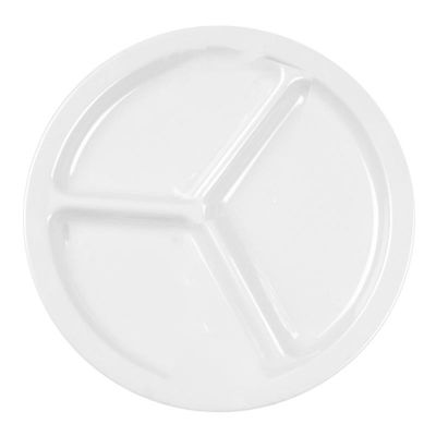 Empero Kırılmaz Servis Tabağı, 3 Bölmeli, 23 cm - 1
