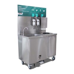 Empero Mobil Dezenfektan İstasyonu, 1020x605x875 mm, Elektrikli - Empero