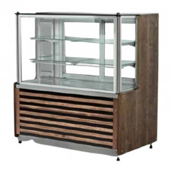 Empero Neptune Refrigerated Cake Showcase, 200x75x135 cm - Empero