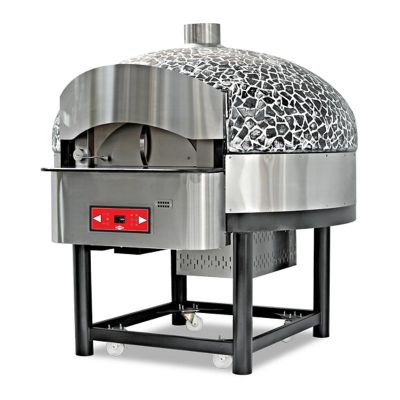 Empero EMP.SPO.02 30 cm x 9 Pizza Kapasiteli Döner Tabanlı Pizza Fırını, Gazlı - Empero