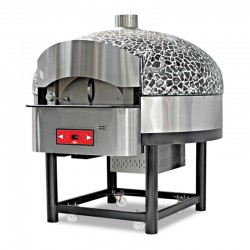  Empero Rotating Base Pizza Oven, Work With Gas - Thumbnail