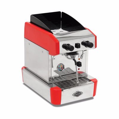 Empero Semi-Automatic Espresso Coffee Machine 1 Group Red - 1