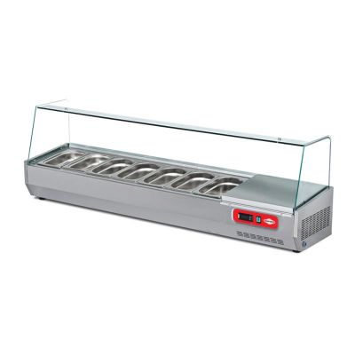 Empero Set Üstü Saladbar, 160x35x50 cm - 1