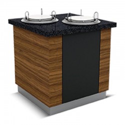 Empero Sumela Plate Dispenser, Heated, 110x90x90 cm - Empero