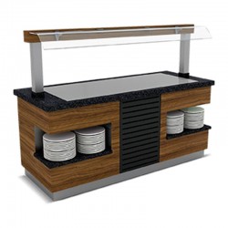 Empero Sümela Stainless Cold Service Unit, Breathable, 140x90x90/155 cm - Empero