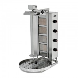 Empero Top Motor Doner Kebab Cooker, 4 Radian, Gas - Empero