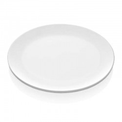 Empero Unbreakable Flat Dessert Plate, 17 cm, White - Empero