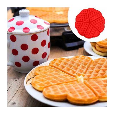 Epinox WFF-05 5 Bölmeli Silikon Waffle Kabı, 17 cm - 2