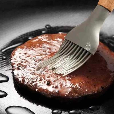 Epinox ASF-17 Wooden Handle Silicone Brush, 27 cm - Epinox