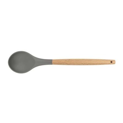 Epinox ASK-10 Ahşap Sap Silikon Kaşık, 31 cm - 1