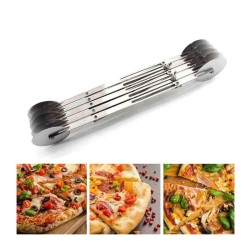 Epinox AYR-5 Adjustable Dough Roulette, Double Sided, 5 pcs - 3